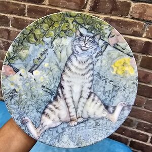 The Sniffer Plate American Artists Vintage Plate Number 2088